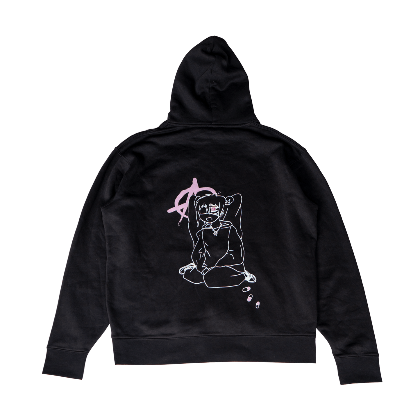 SUTE* HOODIE - BLACKStitch LC