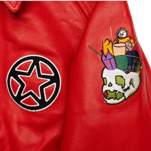 Load image into Gallery viewer, BAD FOR SOCIETY* LEATHER JACKETStitch LC
