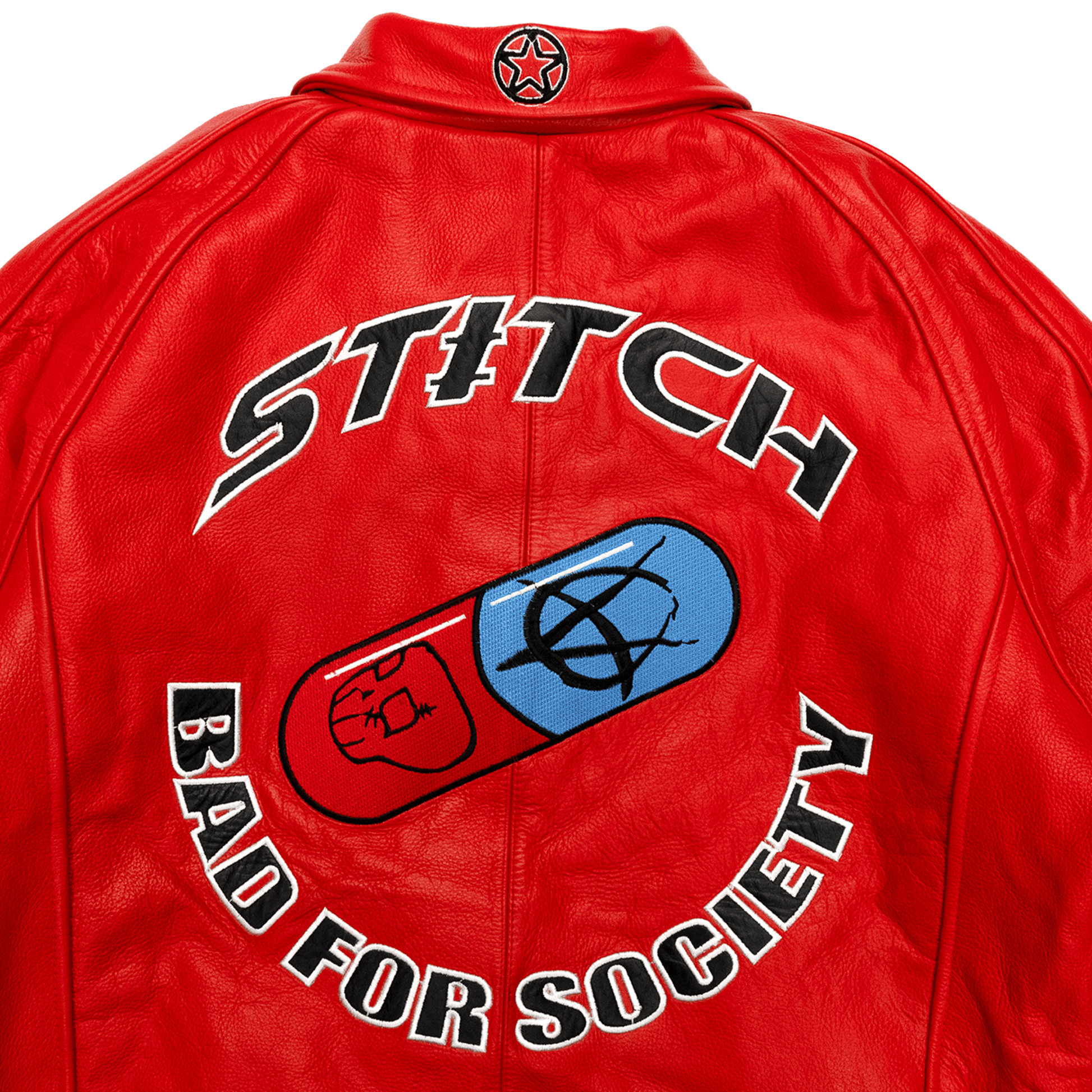 BADFORSOCIETY* LEATHER JACKETStitch LC