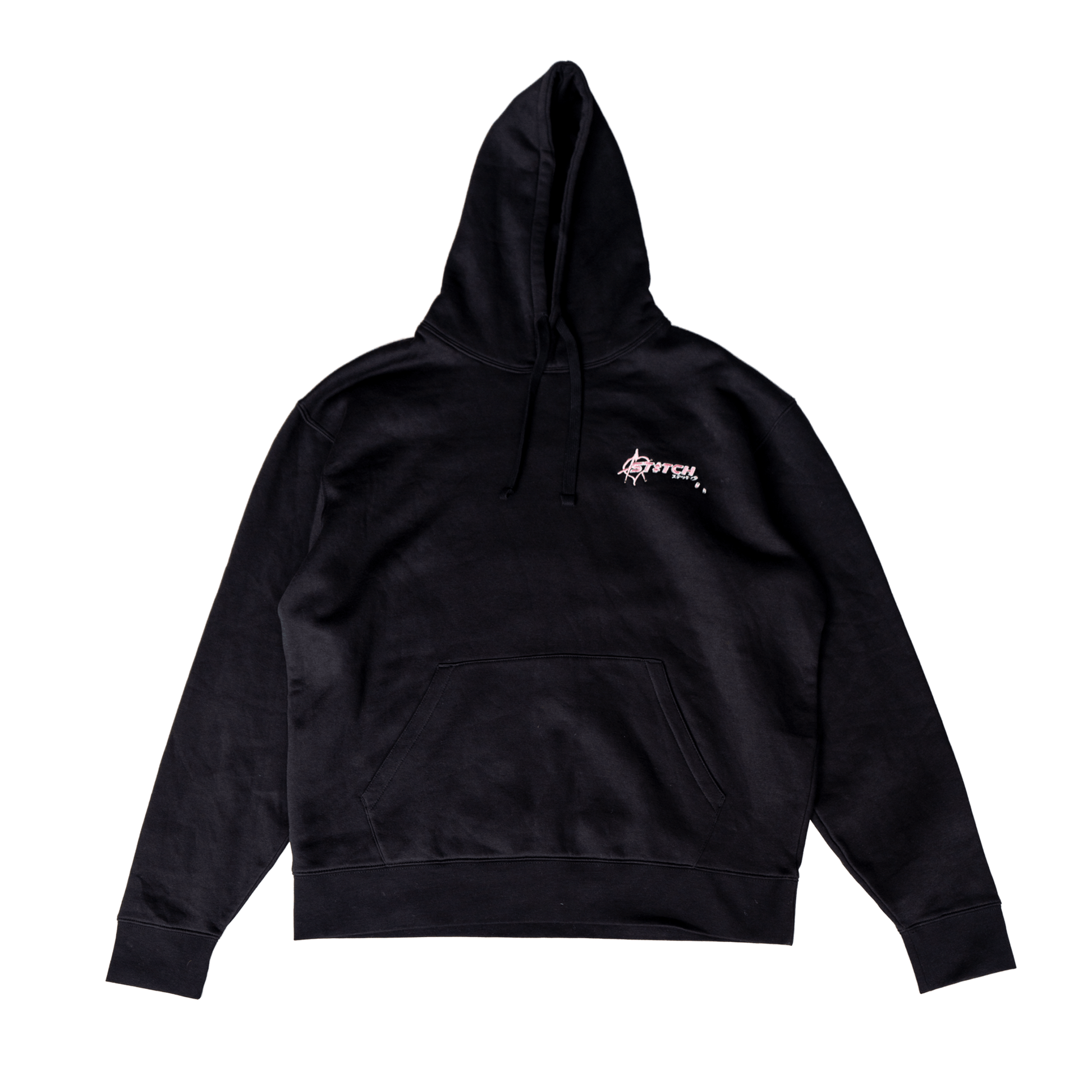 SUTE* HOODIE - BLACKStitch LC